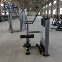 Máquina Comercial de Pulldown Sentado con Pila de Pesas de 100 kg, Equipo de Entrenamiento de Fuerza para Gimnasios Comerciales