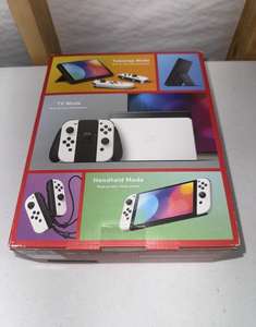 Consola Nintendo Switch OLED 64GB Original Nueva de Fábrica, Alta Calidad, Blanca/Negra/Roja/Azul, OEM DIY, con 1 Año de Garantía - Product Image 4