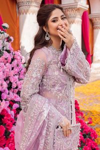 Robes de soirée Punjabi Designer robes formelles pakistanaises indiennes avec travail manuel brodé nouvel article toutes les tailles disponibles - Product Image 3