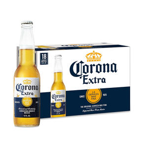 Cerveza Ligera Corona en Botellas de 330 ml, Paquetes de 24 Unidades en Cajas Maestras para Gimnasios, Centros de Fitness y Venta al por Mayor para Minoristas Conscientes de la Salud - Product Image 1