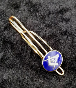 Vittorio Vico alta calidad Masonic Themed Tie Clips Bars Pins Boxed Set en venta directa desde los EE. UU. de alta calidad ronpex - Product Image 2