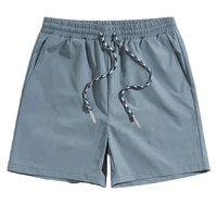 Shorts de plage pour hommes 2023, style urbain, noir uni, en toile polyester/coton, séchage rapide, confortables, design best-seller