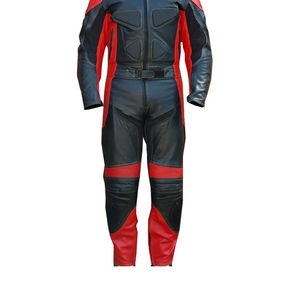 Combinaison de course moto fabriquée en usine, fabricant de vêtements de course moto, veste et pantalon en cuir véritable pour motard - Product Image 2