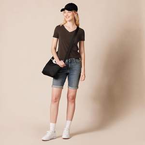 Dynamic Women Summer Tshirt Slim Fit Breathable Eco-Friendly Quick Dry Soft Plus Size Light Motion Easy Flex Sleek Clean Line - Product Image 4