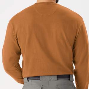 Camiseta de bolsillo clásica de algodón de primera calidad para hombre, camiseta de manga corta duradera y transpirable para el trabajo y trajes Casuales - Product Image 5