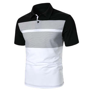 Chemises de golf et de tennis élégantes pour hommes, respirantes, impression numérique personnalisée, quantité en vrac, vêtements décontractés pour l'entraînement, polos de golf tendance unisexes - Product Image 5