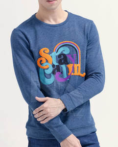 Sudadera personalizada de peso pesado de lana de algodón 100% con su propio logotipo sudaderas cómodas camisas ligeras - Product Image 1