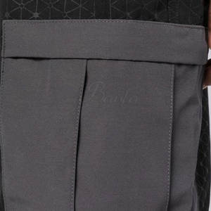 Pantalon Cargo Homme Mode Décontractée Léger 100% Coton Motif Droit Multi-Poches Pantalon avec Poches Latérales - Product Image 6