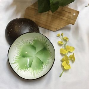 Cuenco de coco lacado hecho a mano de Vietnam, cuenco con incrustaciones de conchas marinas naturales, venta al por mayor de Vietnam - Product Image 6