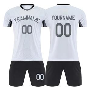Conjunto de Uniforme de Fútbol Personalizado Original al por Mayor, Incluye Camiseta y Pantalones, 100% Poliéster, Antibacteriano y de Secado Rápido - Product Image 4