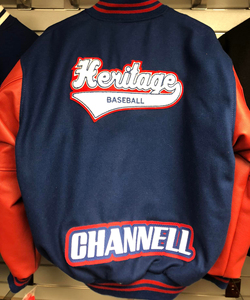 Venta al por mayor lana Letterman Bomber béisbol cosecha Varsity chaqueta OEM personalizado invierno Vintage Escuela Universidad hombres chaquetas abrigo - Product Image 3