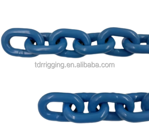 Chaîne forestière en acier allié <span class=keywords><strong>Bohu</strong></span> G100 en gros, haute résistance, structure soudée, revêtement en poudre bleue - Product Image 6