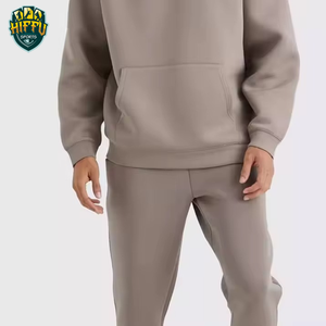 Chándal Deportivo con Capucha para Hombre, Diseño Personalizado de Alta Calidad OEM, Patrón Sólido, Ropa Urbana de Invierno, 100% Algodón, Secado Rápido, Forro Polar Transpirable - Product Image 4