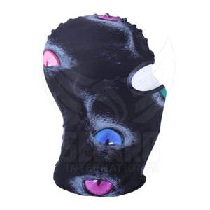 Uso al aire libre Venta caliente Pasamontañas Multiusos Color sólido Pasamontañas Venta directa de fábrica Pasamontañas - Product Image 3