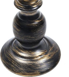 Home Decor Metal Candle Holders <b>Lanterns</b> and Candle Jars Gold and <b>Black</b> Color Candlestick Candle Holders Use in Home Decoration - Product Image 2