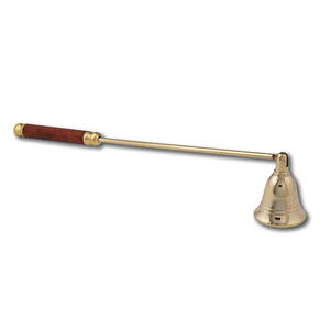 En laiton Rose Or Bougie Snuffer - Product Image 3