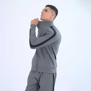 Chándal de concha de poliéster, conjuntos de chándal de dos piezas para correr para hombre, chándal - Product Image 5