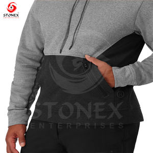 Sudadera con capucha de pesca al aire libre ligera con protección solar de manga larga Sudadera con capucha de tela personalizada para hombres - Product Image 5