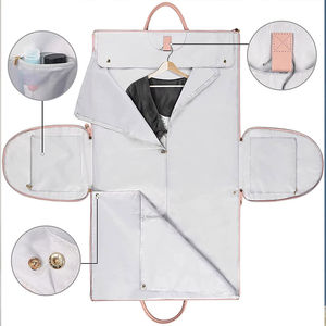 Valise suspendue 2 en 1 fantaisie personnalisée costume sacs de voyage femmes sac de vêtement convertible sac de transport de vêtement sac polochon - Product Image 4