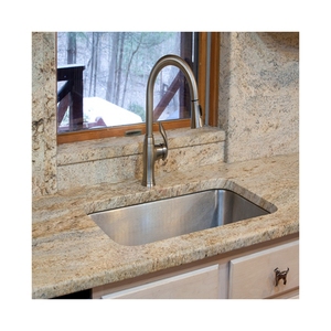 Encimera de Cocina de Granito Amarillo Kashmir Gold Bullnose, Muy Buena - Product Image 1