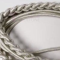 Aiguillette Classique Vintage de Haute Qualité, Corde Tressée avec Extrémités Polies, Personnalisable, Réglable, Accessoire de Robe Élégant