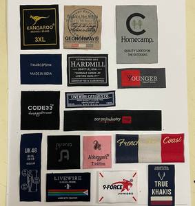 Etiquetas de ropa tejidas personalizadas/Etiquetas de marca de ropa personalizadas Estas etiquetas de ropa tejidas de alta calidad - Product Image 4