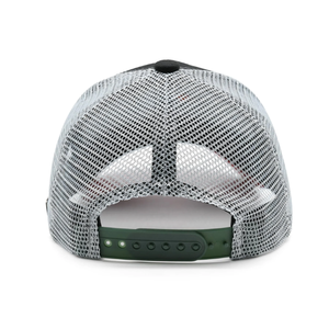 Hot Performance 5 Panel Custom Woven Patch Logo Trucker Hat Structured Curved Brim Snapback Hombres Mujeres Gorras para correr Viajar - Product Image 3