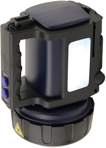 Rechargeable <b>LED</b> <b>flashlight</b>, 10W, 735lm, 208x144mm. (Velamp IR666-10W) - Product Image 2