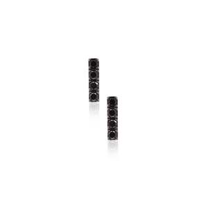 Pendientes de tuerca Dark Link - Joyería de acero inoxidable chapado en oro con borlas religiosas y diamantes para fiestas y bodas - Product Image 2