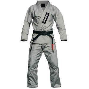 Kimono unisexe à bas prix, design populaire, uniforme de karaté, 2 pièces, costume extensible de jiu-jitsu brésilien teint uni pour hommes et femmes - Product Image 1