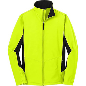 เสื้อมีฮู้ดผ้าไนลอนโพลีเอสเตอร์สำหรับผู้ชายใส่กลางแจ้งกันลมกันน้ำมีซิปขนาดพิเศษแจ็คเก็ตเนื้อนิ่มหนา - Product Image 3