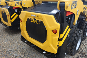 Chargeuse sur pneus diesel Gehl V230 jaune 75KW à couple élevé - Product Image 5