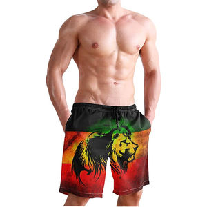 2023 personnalisé hommes entraînement Gym Shorts haute qualité Spandex/Polyester respirant taille élastique 220g imprimé Logo décontracté athlétique - Product Image 2