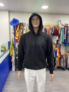 Sweat-shirts pour hommes personnalisés, toutes couleurs, production en gros, tissu de haute qualité, toucher doux, fermeture éclair, écologiques, 300 g/m², printemps - Product Image 3