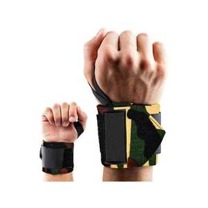 Diseñe sus propias muñequeras con el logotipo de su marca Accesorios de gimnasio personalizados de alta calidad Muñequeras - Product Image 3