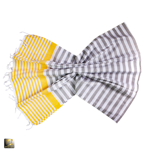 Serviette de plage ultra-absorbante de qualité supérieure, écologique, antimicrobienne, en coton, séchage rapide, respirante, douce, résistante au sable - Product Image 6