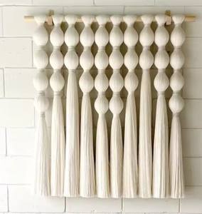 Décoration murale en macramé tissé style bohème, tapisseries murales, décorations murales pour la maison, décoration murale de luxe pour le salon - Product Image 4