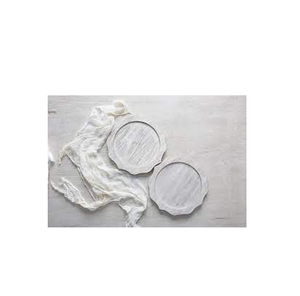 Chargeur en bois pour les dîners et les fêtes, assiette de service, restauration, utilisation, serveur de nourriture, chargeur en bois avec produits en vente - Product Image 1