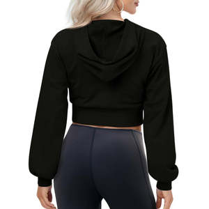 Sudadera con Capucha Personalizada con Logotipo Estampado en la Parte Delantera, Nueva Moda, Sexy, Hombros Caídos, Estilo Urbano Transpirable para Mujer, para Invierno - Product Image 3