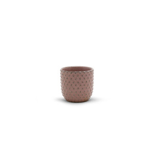 CUC8503PK - Small Special Pink <b>Ceramic</b> <b>Pot</b> - 3" H - Product Image 1