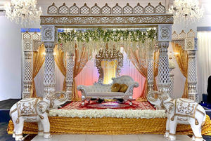 Mandap de Fibra para Bodas de Último Diseño, Mandap Real para Bodas, Decoración Elegante para Mandap de Boda, Nueva Venta 2026, Decoración para Eventos en Australia - Product Image 5