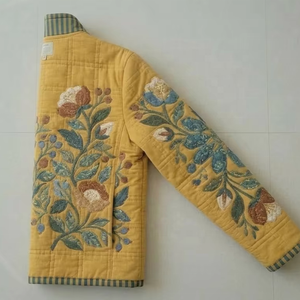 Men's <b>Slim</b> <b>Fit</b> Long-sleeved Hooded Breathable Eco-Friendly Cotton Filled Autumn Coat Highlight Padded <b>Jacket</b> - Product Image 2