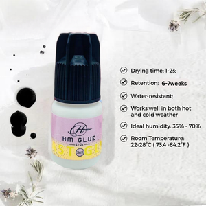Hm glue 1-2 sec Extension de cils de marque privée pour cils colle à cils Bonder Lash Primer et Bonder pour extensions de cils - Product Image 3