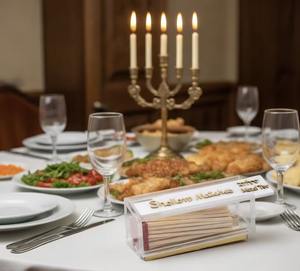 2026 Customized Acrylic for Modern and Classic Antique Style Hadlakat Neirot <b>Match</b> <b>Box</b> for Judaica - Product Image 3