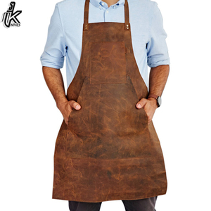 Delantal de cuero de vaca OEM, Logo personalizado genuino impreso, precio barato - Product Image 3