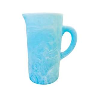Handmade Eco-Friendly Resin <b>Pitcher</b> Lid Handle Modern Stylish Durable Lightweight Elegant Drinkware for Serving Drinks Home - Product Image 5