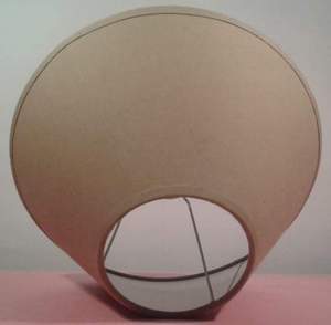 Hochwertige Sac kleinen Coolie Lampen schirm Abdeckung <span class=keywords><strong>beige</strong></span> Farbe glocken förmigen Lampen schirm für Hotel und Restaurant