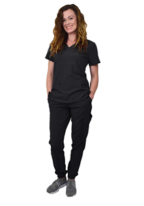Bestex Poliéster Rayón Spandex Scrubs Uniformes Conjuntos Diseños de moda Nuevo estilo Médico Hospital Enfermera Uniforme - Product Image 2