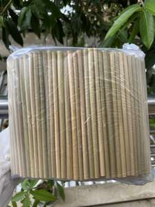 หลอดดูดน้ำรักษ์โลก / หลอดดูดน้ำจากธรรมชาติ 100% / ปราศจากสารเคมี / หลอดดูดน้ำจากหญ้า - Product Image 2