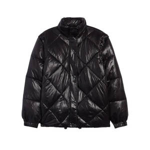 Veste d'hiver pour femmes de haute qualité en coton moelleux personnalisable fermeture à glissière chaude et respirante - Product Image 6